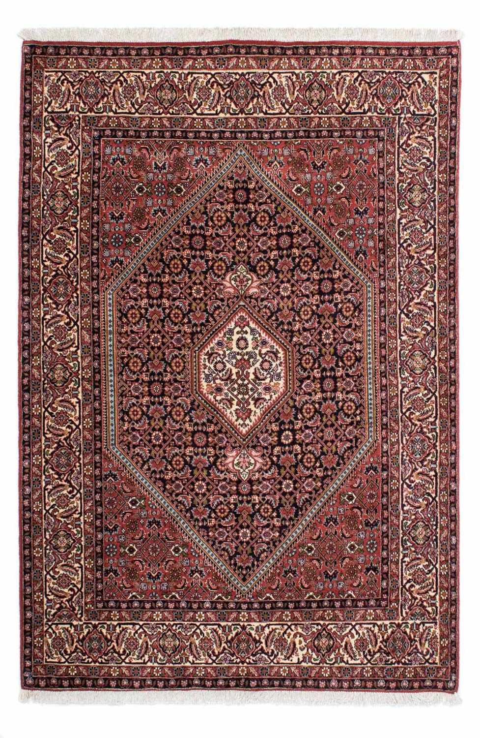 Perzisch tapijt - Bijar - 206 x 136 cm - rood