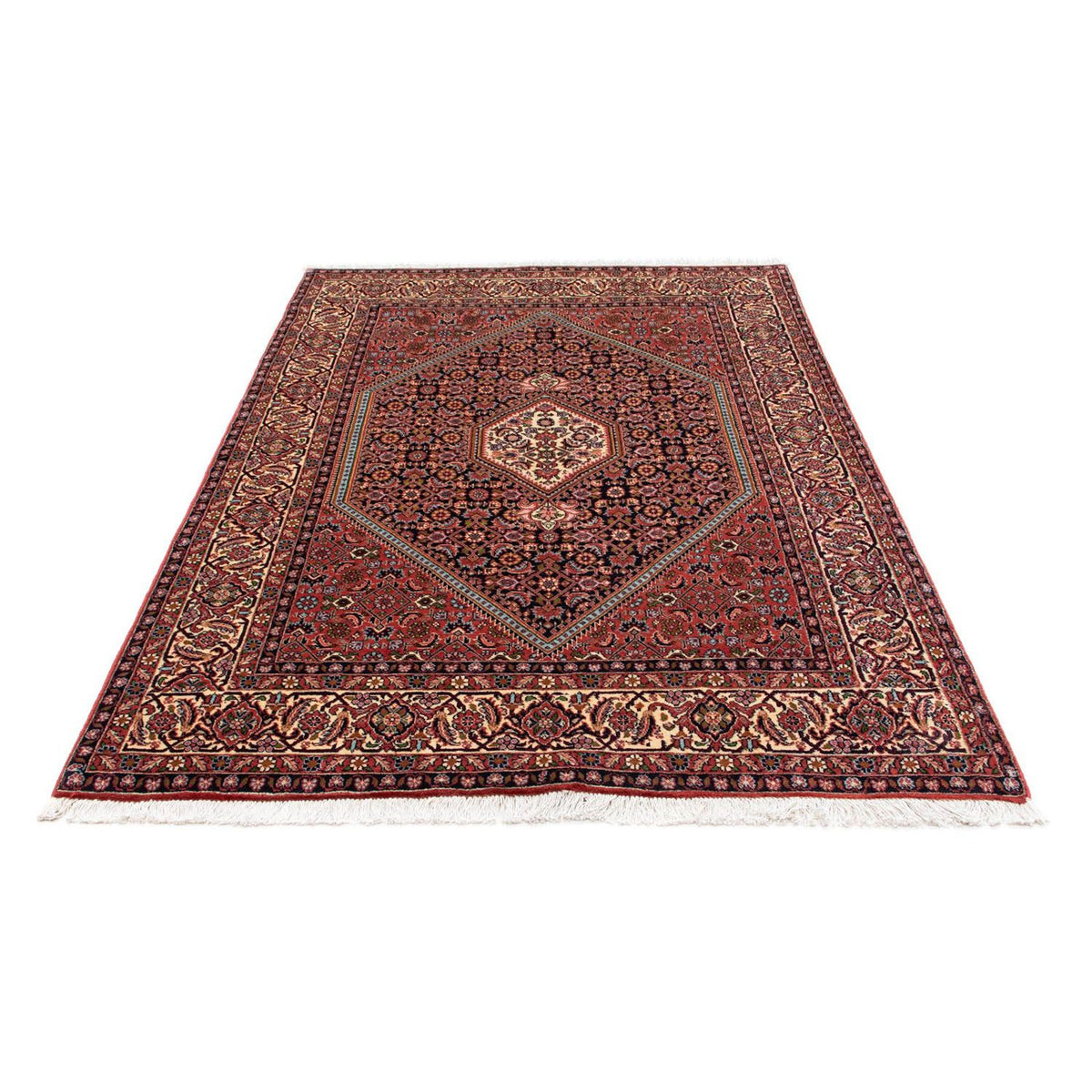 Perzisch tapijt - Bijar - 206 x 136 cm - rood