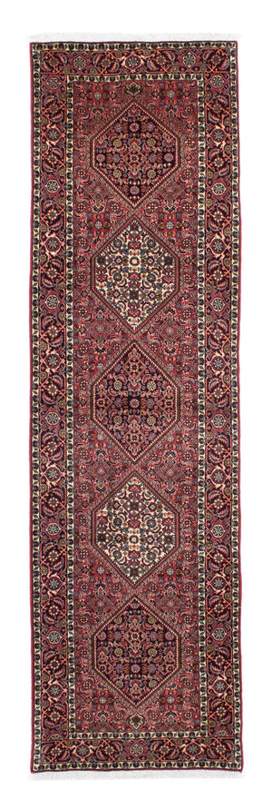 Loper Perzisch tapijt - Bijar - 295 x 82 cm - licht rood