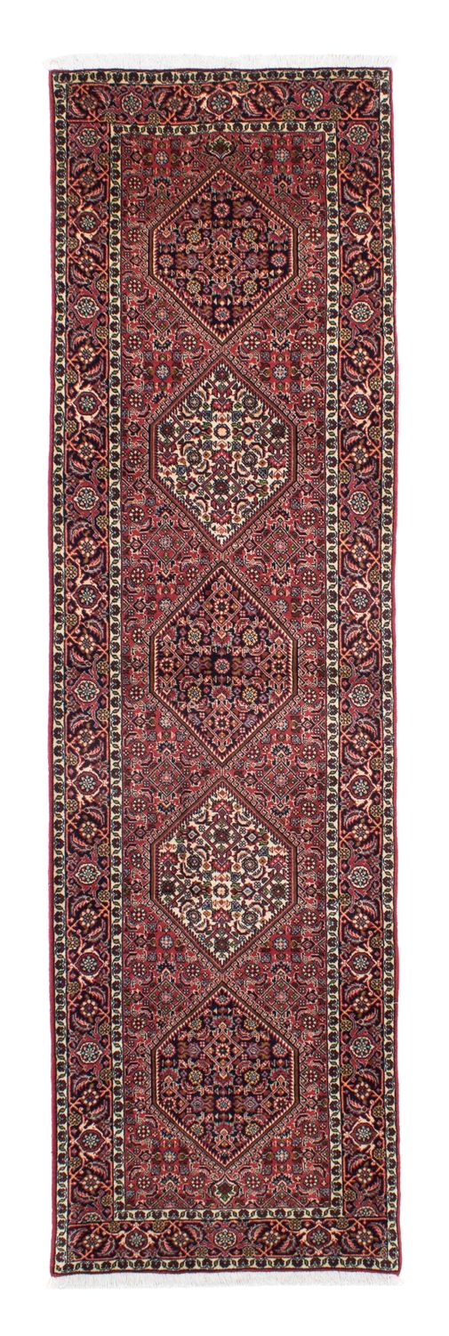 Loper Perzisch tapijt - Bijar - 295 x 82 cm - licht rood