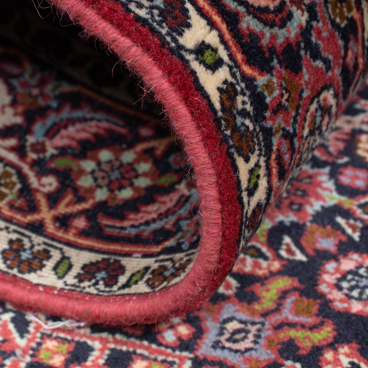 Loper Perzisch tapijt - Bijar - 295 x 82 cm - licht rood