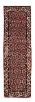 Loper Perzisch tapijt - Bijar - 285 x 84 cm - donkerrood