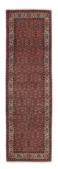 Loper Perzisch tapijt - Bijar - 285 x 84 cm - donkerrood