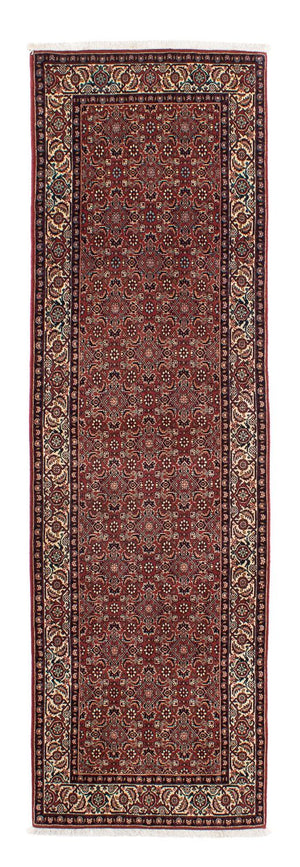 Loper Perzisch tapijt - Bijar - 285 x 84 cm - donkerrood