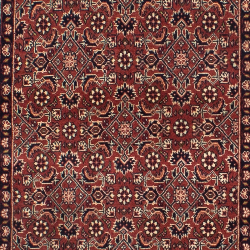 Loper Perzisch tapijt - Bijar - 285 x 84 cm - donkerrood