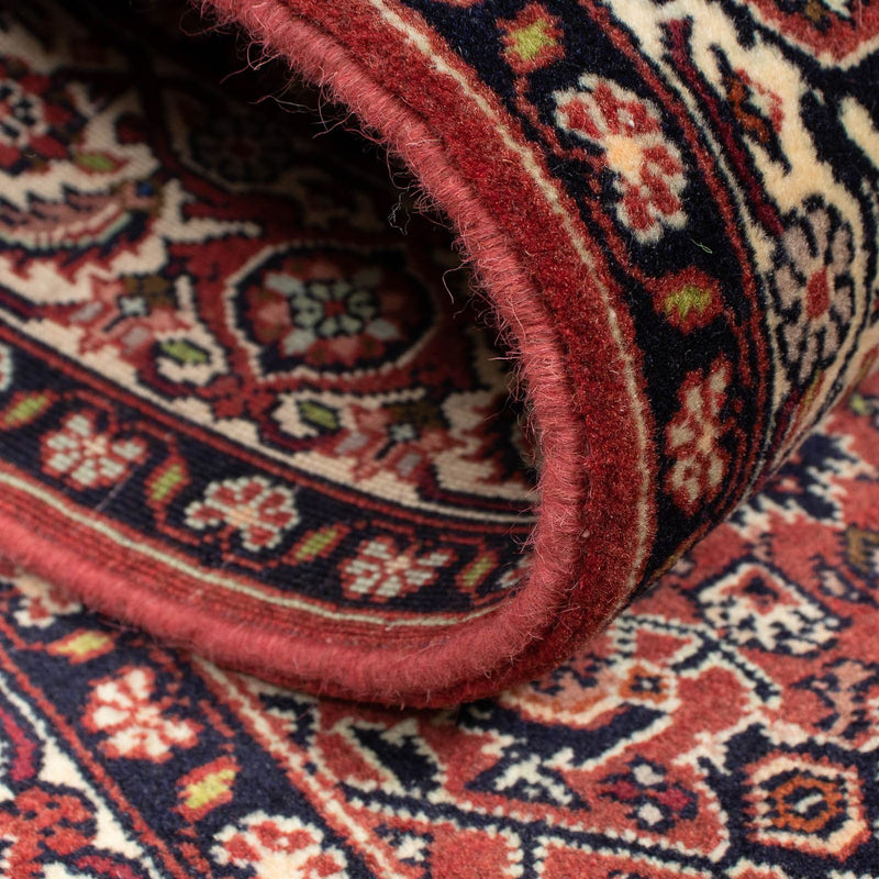 Loper Perzisch tapijt - Bijar - 285 x 84 cm - donkerrood