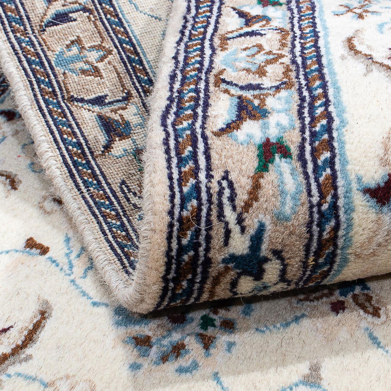 Perzisch tapijt - Nain - 136 x 86 cm - beige