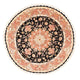 Tabriz - 50 Raj Tapijt 153x153cm - Perzisch tapijt