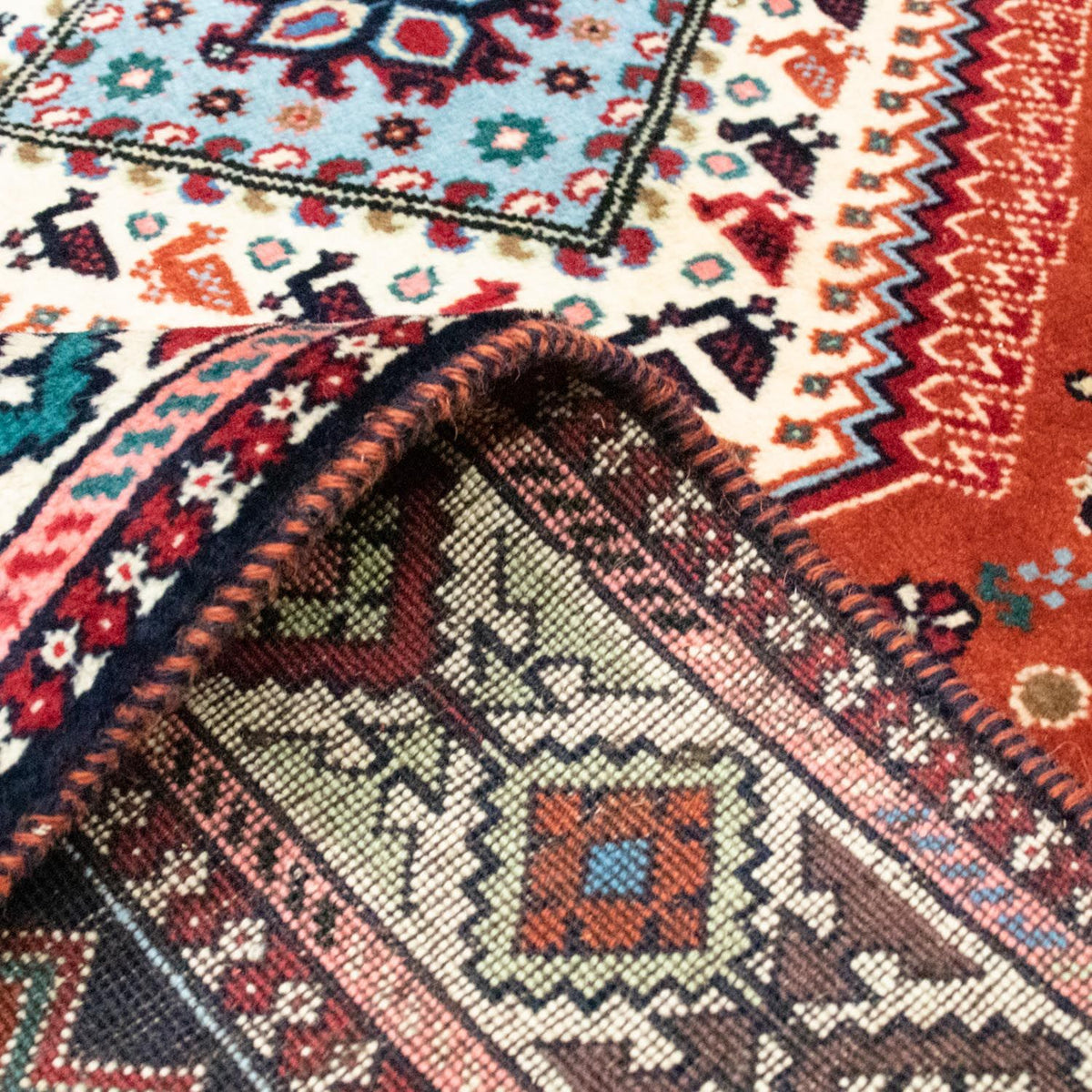 Perzisch Tapijt - Nomadisch - 243 x 152 cm - rood