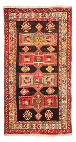 Loper Perzisch Tapijt - Nomadisch - 235 x 117 cm - donkerblauw