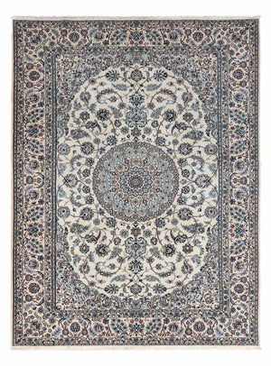 Perzisch tapijt - Nain - Koninklijk - 348 x 250 cm - zilver