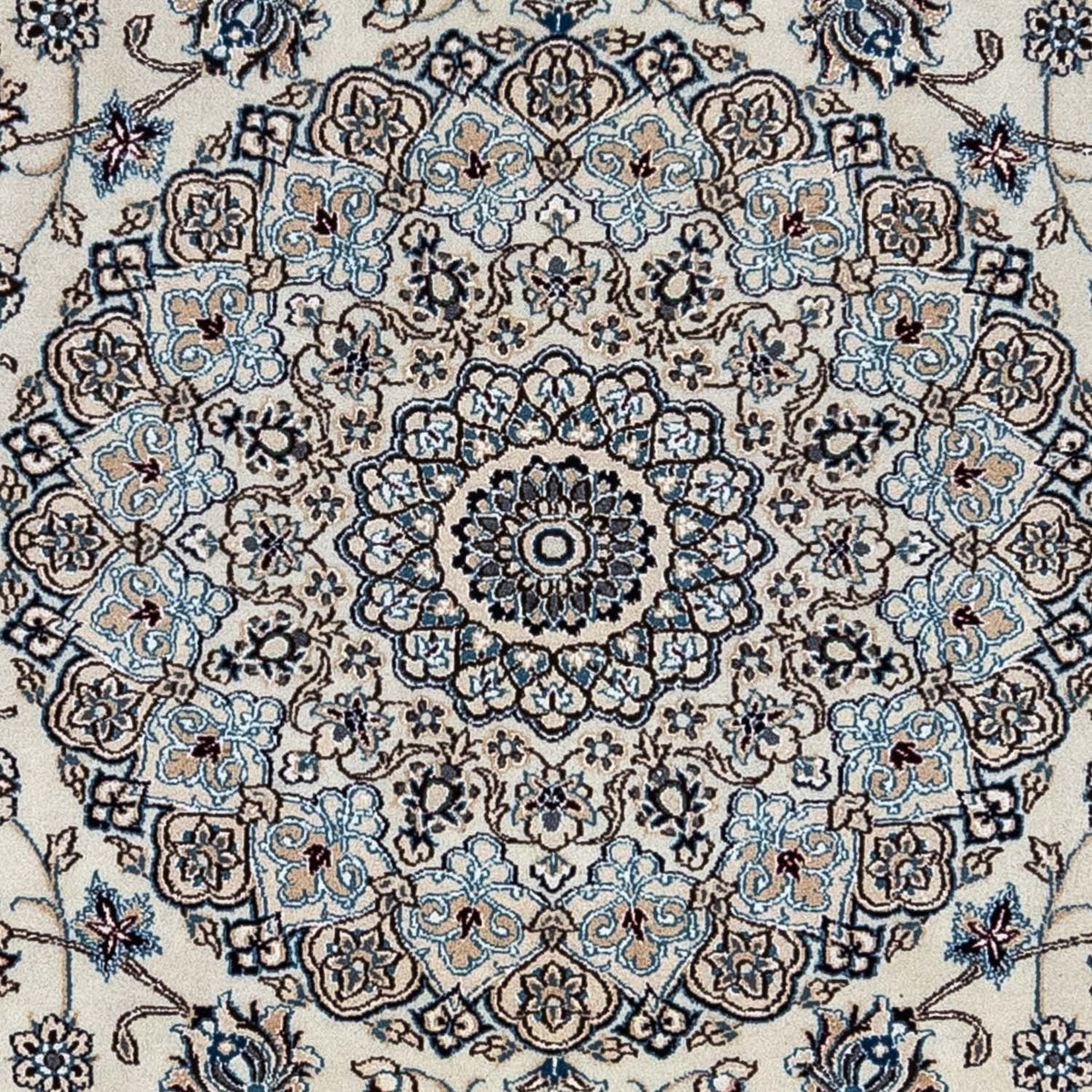 Perzisch tapijt - Nain - Koninklijk - 348 x 250 cm - zilver