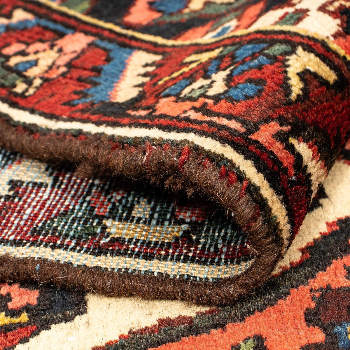 Perzisch Tapijt - Nomadisch - 408 x 333 cm - donkerrood