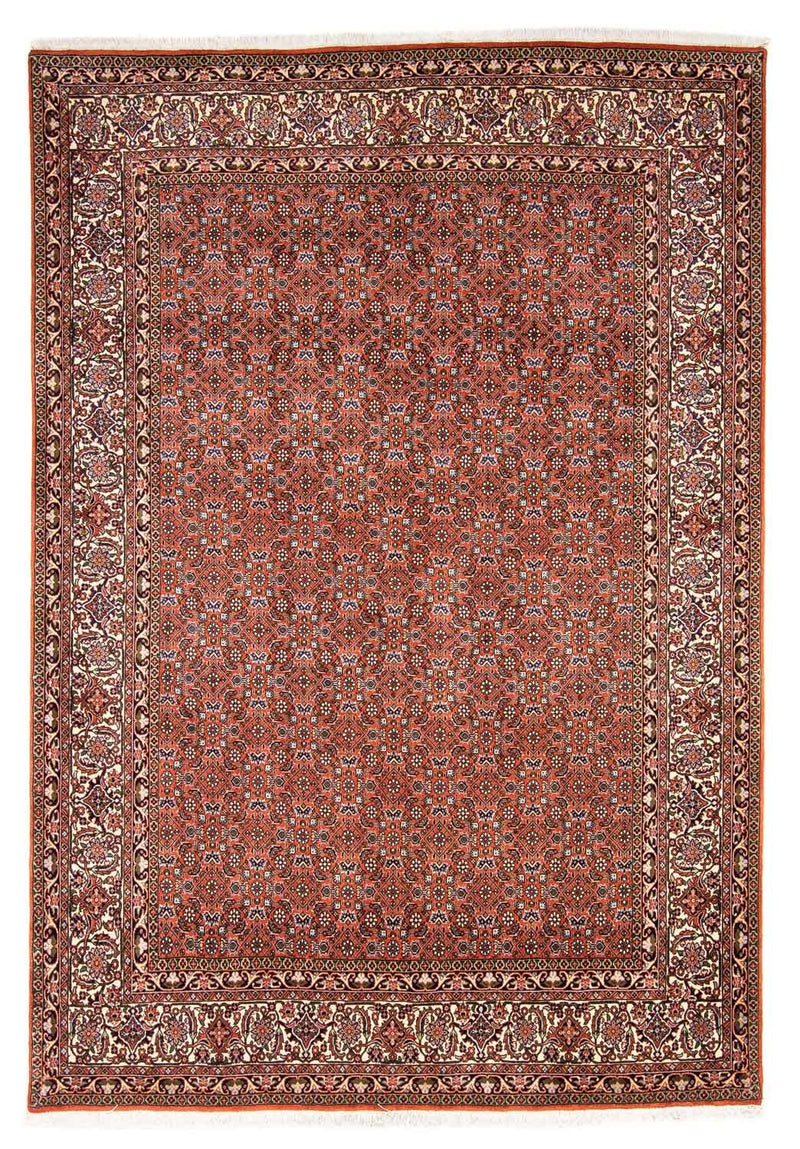 Perzisch tapijt - Bijar - 237 x 168 cm - licht rood