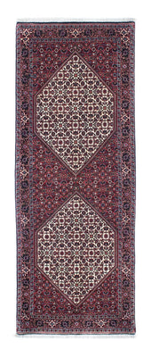 Loper Perzisch tapijt - Bijar - 215 x 80 cm - blauw