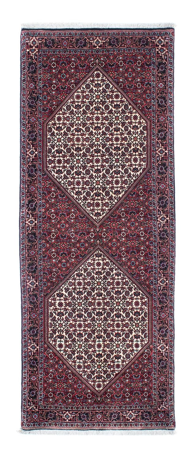 Loper Perzisch tapijt - Bijar - 215 x 80 cm - blauw