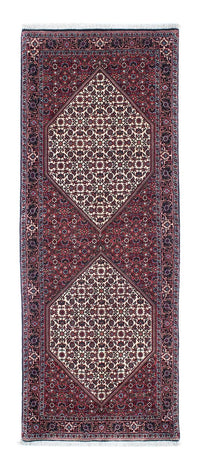 Loper Perzisch tapijt - Bijar - 215 x 80 cm - blauw