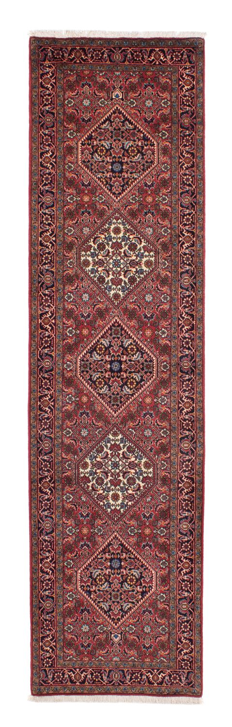 Loper Perzisch tapijt - Bijar - 305 x 82 cm - licht rood