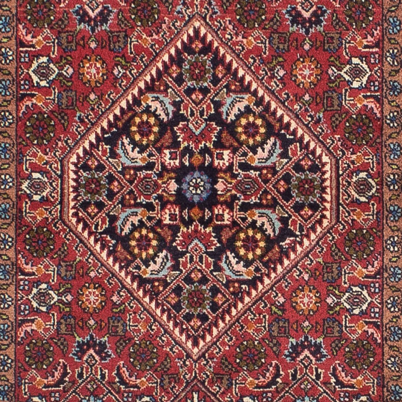 Loper Perzisch tapijt - Bijar - 305 x 82 cm - licht rood