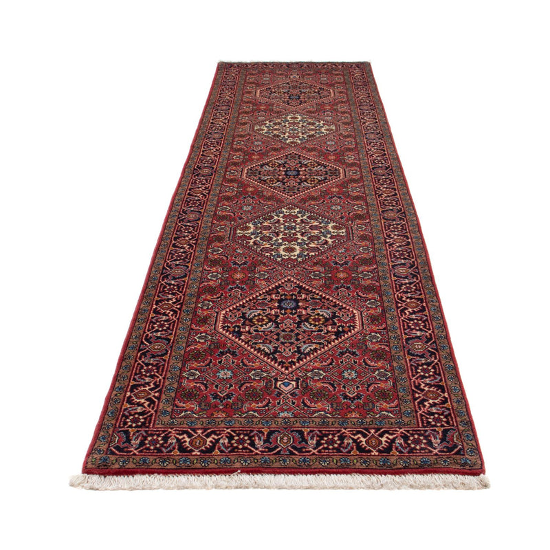 Loper Perzisch tapijt - Bijar - 305 x 82 cm - licht rood