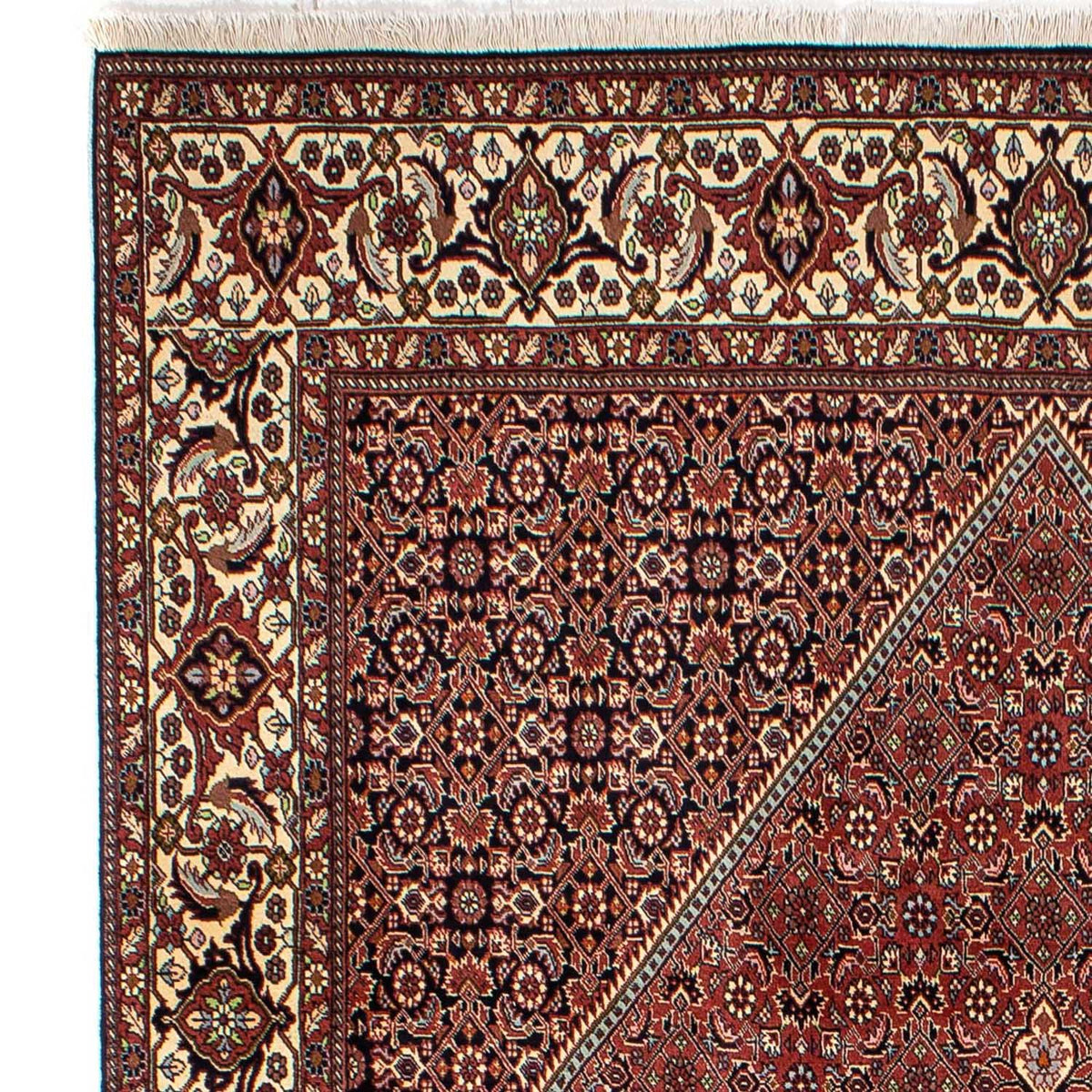 Perzisch tapijt - Bijar - 300 x 200 cm - licht rood