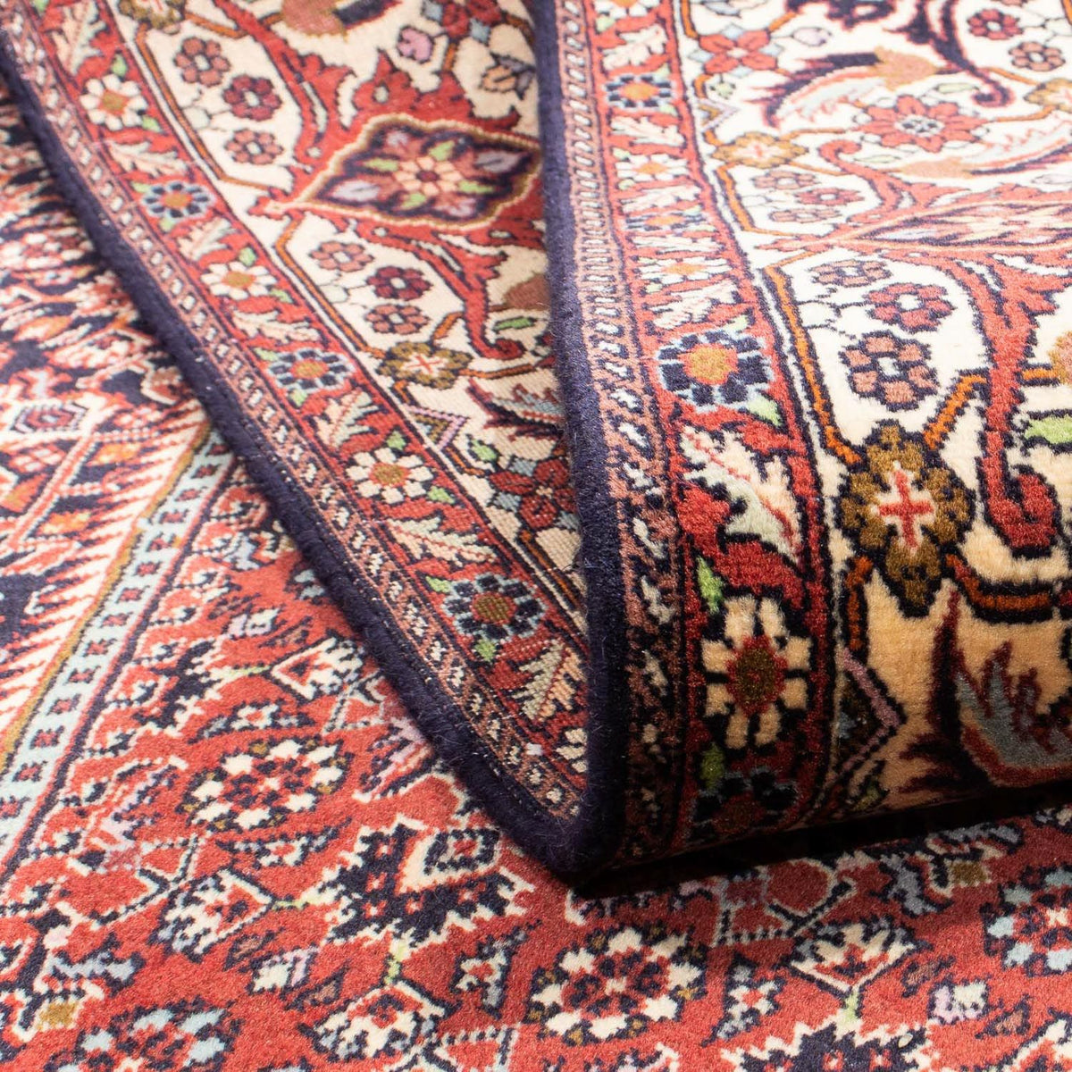 Perzisch tapijt - Bijar - 300 x 200 cm - licht rood