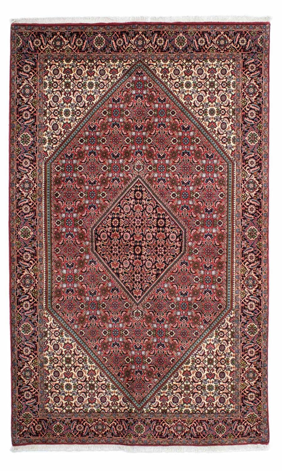 Perzisch tapijt - Bijar - 233 x 140 cm - rood