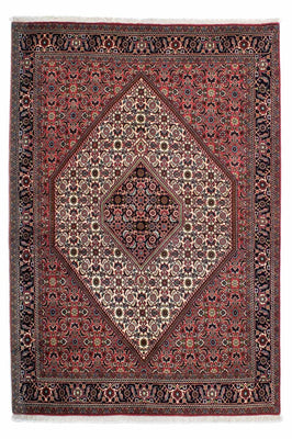 Perzisch tapijt - Bijar - 218 x 148 cm - rood