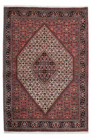 Perzisch tapijt - Bijar - 218 x 148 cm - rood