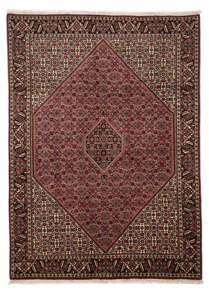 Perzisch tapijt - Bijar - 291 x 201 cm - licht rood