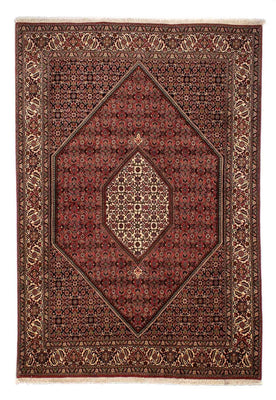 Perzisch tapijt - Bijar - 283 x 204 cm - donkerrood