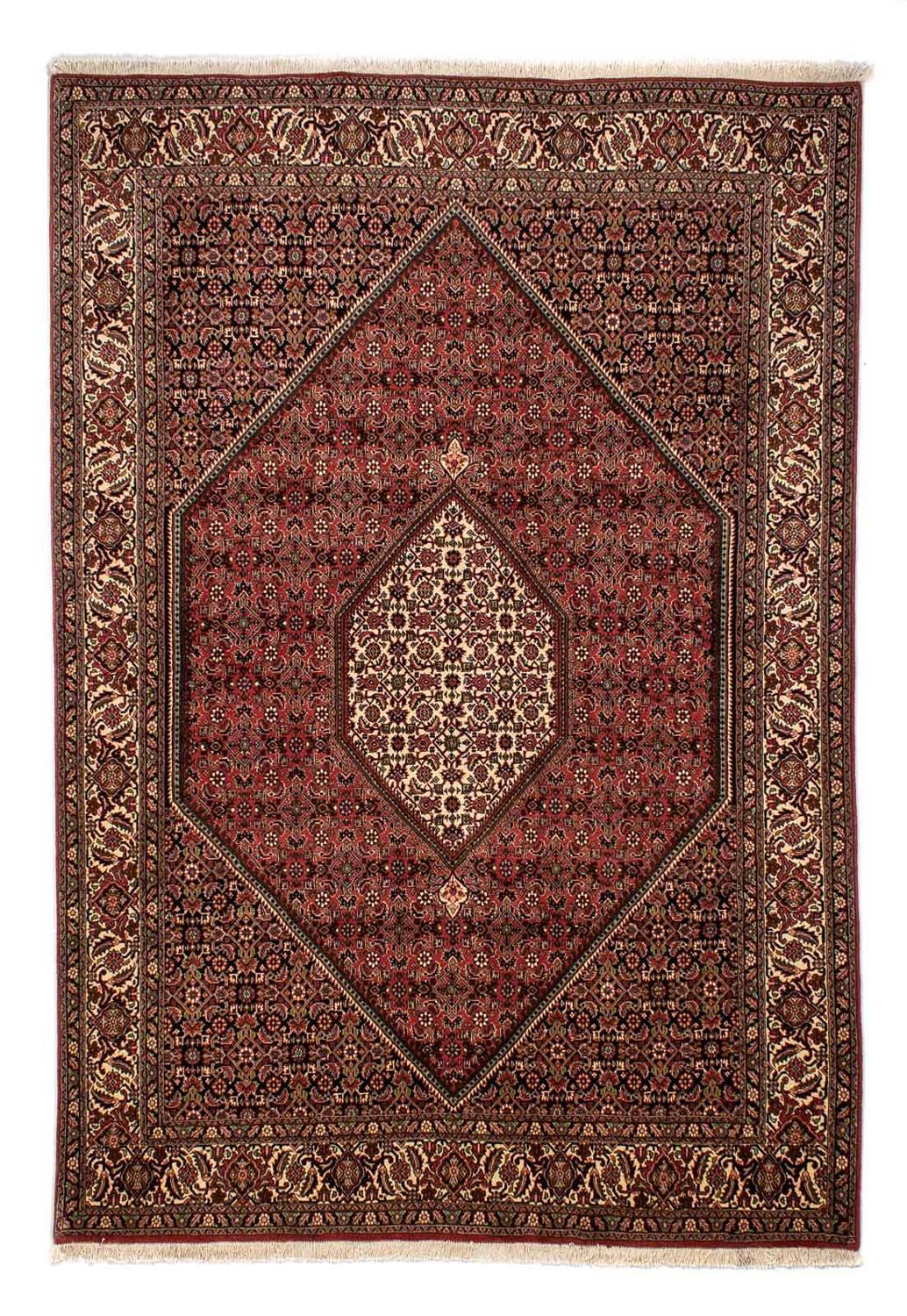 Perzisch tapijt - Bijar - 283 x 204 cm - donkerrood