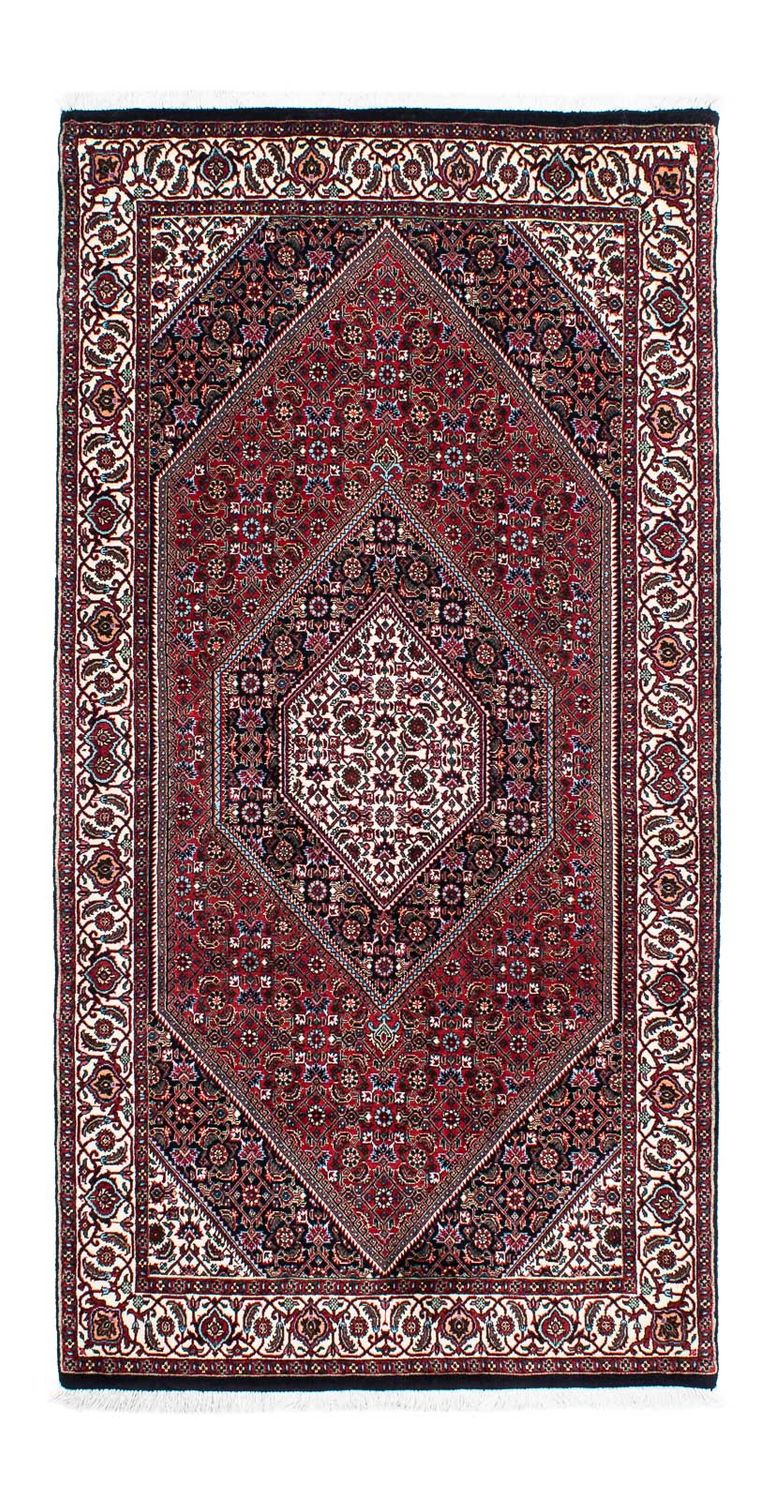 Loper Perzisch tapijt - Bijar - 202 x 98 cm - donkerblauw