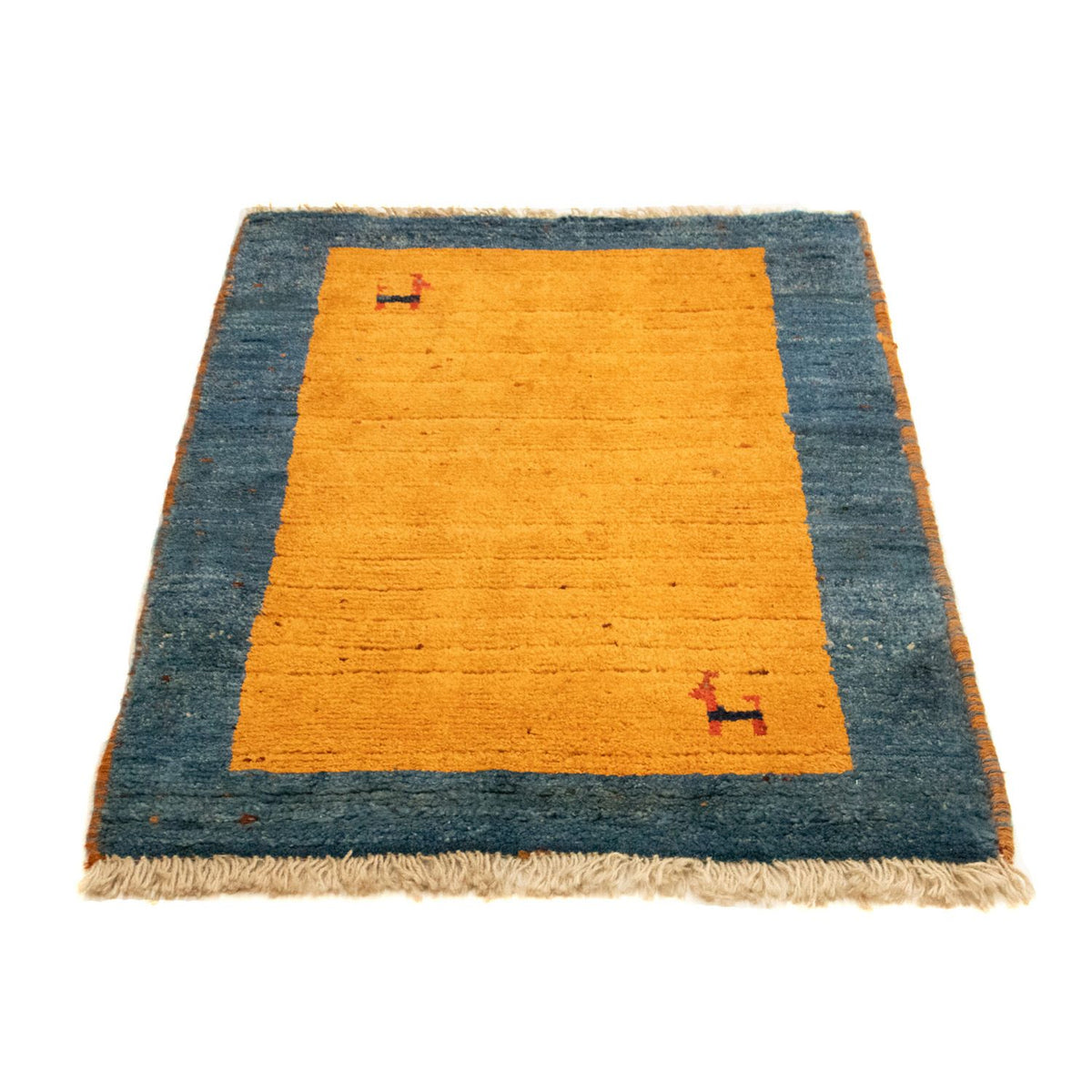 Gabbeh tapijt - Perzisch - 85 x 64 cm - goud