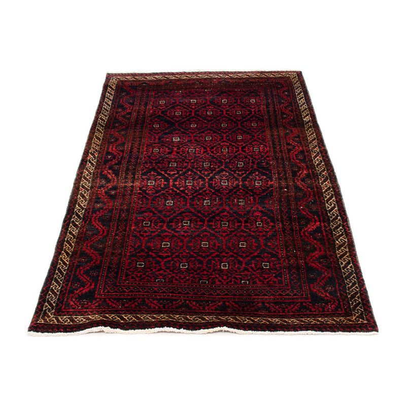 Loper Baluch tapijt - 177 x 92 cm - donkerrood