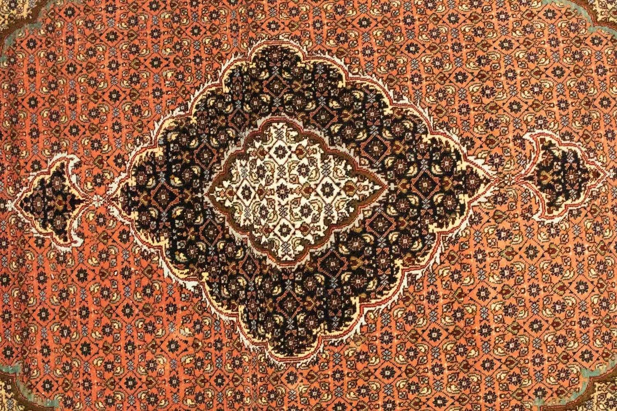 Perzisch tapijt - Tabriz - Royal - 155 x 107 cm - roest
