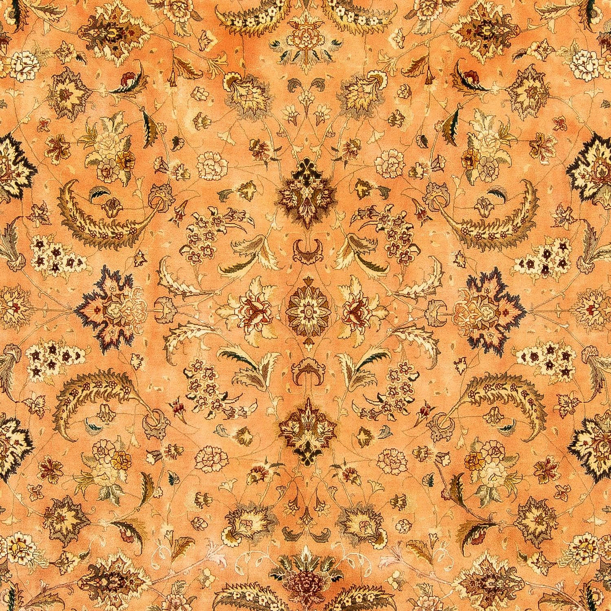 Perzisch tapijt - Tabriz - Royal - 346 x 255 cm - lichtbruin