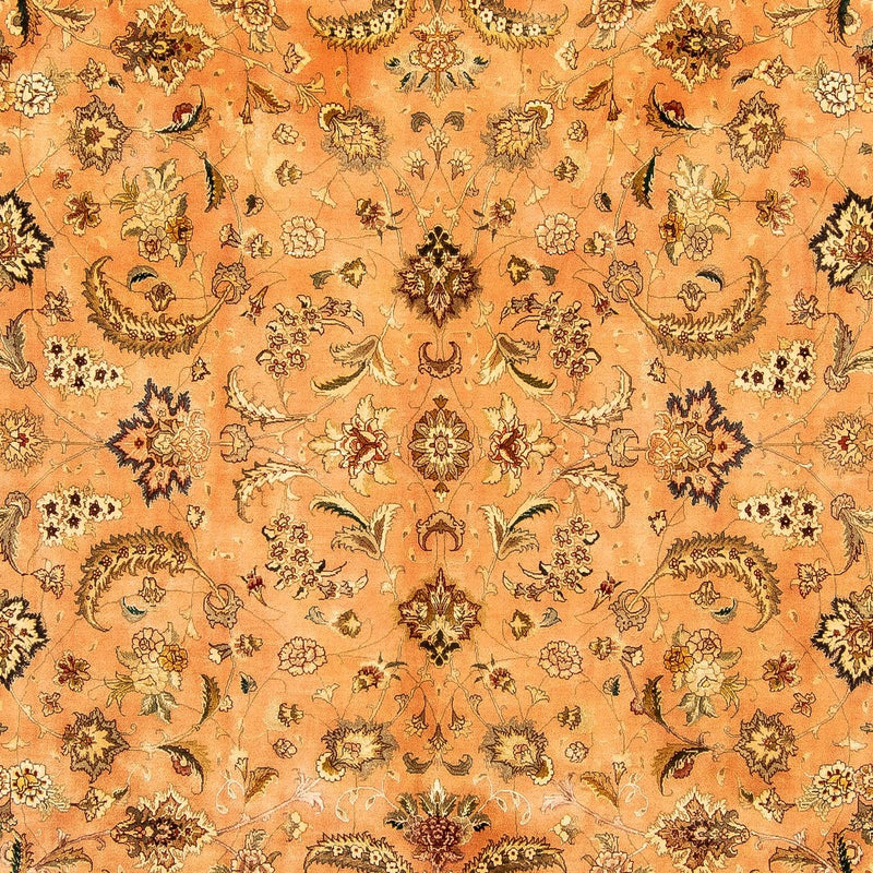 Perzisch tapijt - Tabriz - Royal - 346 x 255 cm - lichtbruin