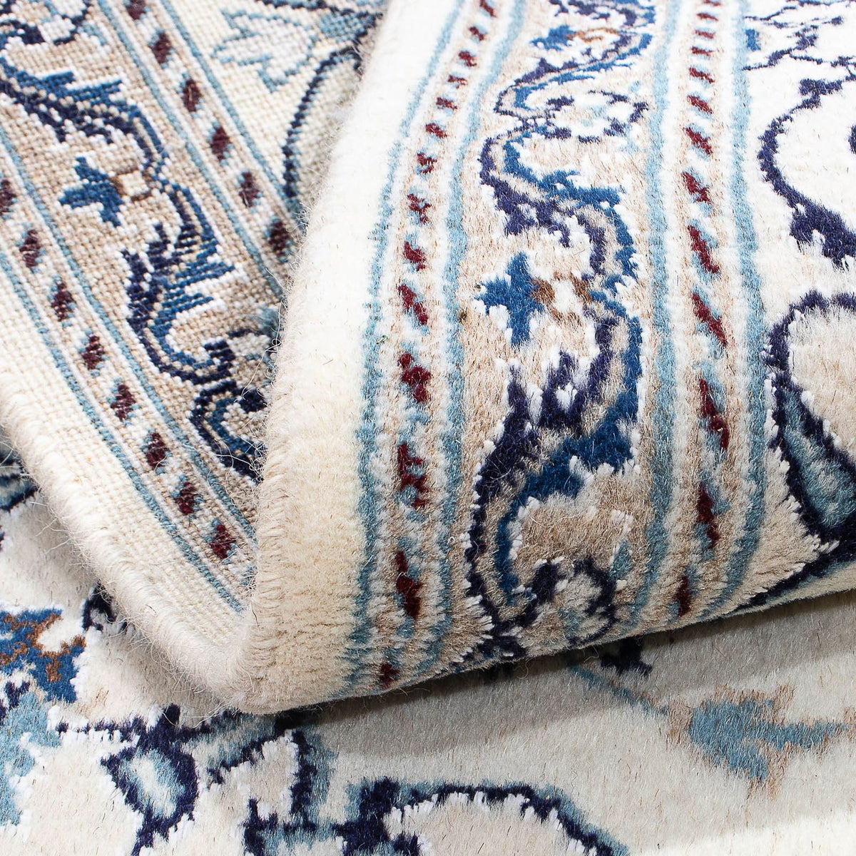 Perzisch tapijt - Nain - 140 x 90 cm - beige