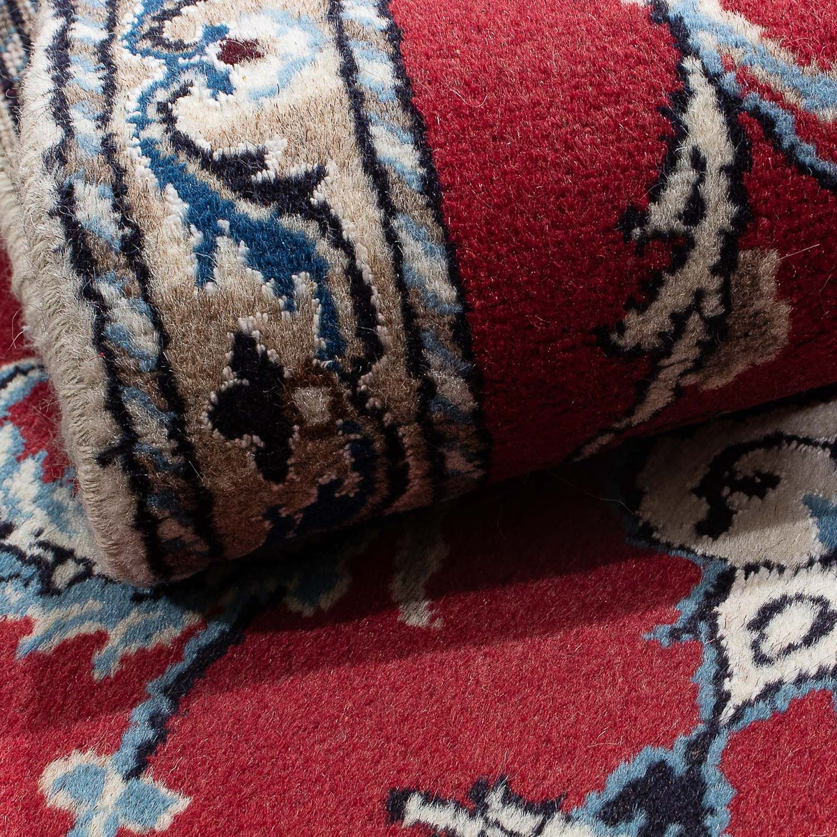 Perzisch tapijt - Nain - 135 x 88 cm - donkerrood