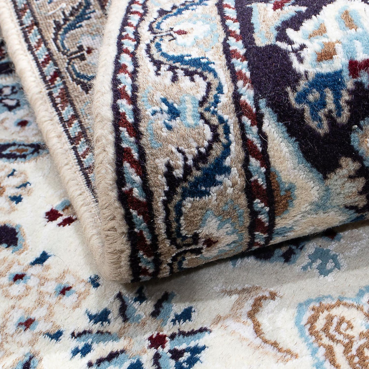 Perzisch tapijt - Nain - 137 x 90 cm - beige