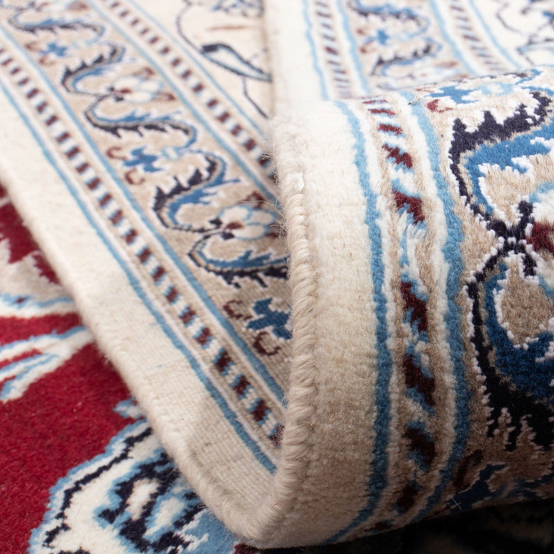 Perzisch tapijt - Nain - 318 x 246 cm - donkerrood