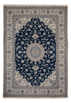 Perzisch tapijt - Nain - 345 x 244 cm - donkerblauw