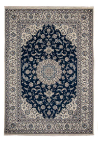 Perzisch tapijt - Nain - 345 x 244 cm - donkerblauw
