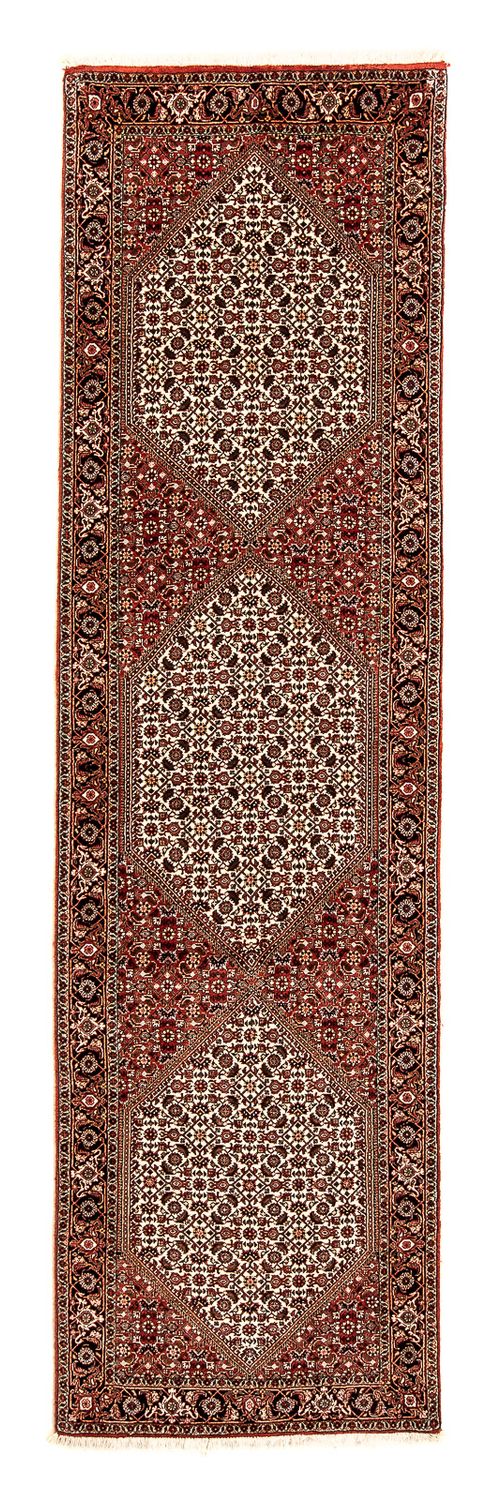 Loper Perzisch tapijt - Bijar - 280 x 83 cm - veelkleurig