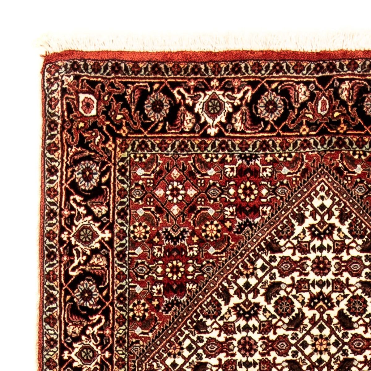 Loper Perzisch tapijt - Bijar - 280 x 83 cm - veelkleurig