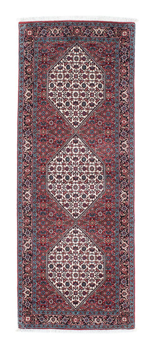 Loper Perzisch tapijt - Bijar - 197 x 74 cm - rood