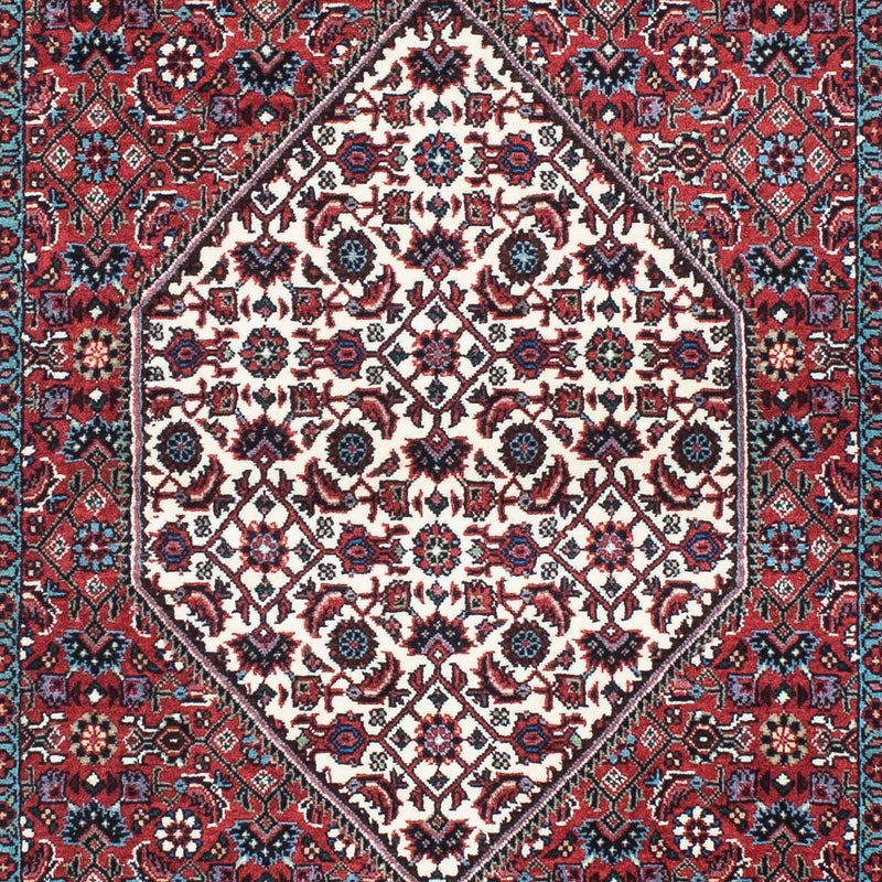 Loper Perzisch tapijt - Bijar - 197 x 74 cm - rood