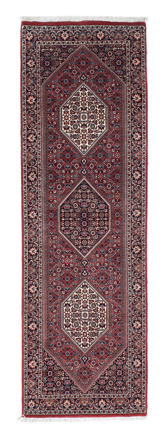 Loper Perzisch tapijt - Bijar - 225 x 72 cm - rood