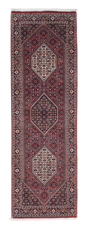 Loper Perzisch tapijt - Bijar - 225 x 72 cm - rood